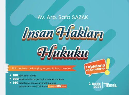 İnsan Hakları Hukuku Tablolarla ve Örneklerle Konu Anlatımı