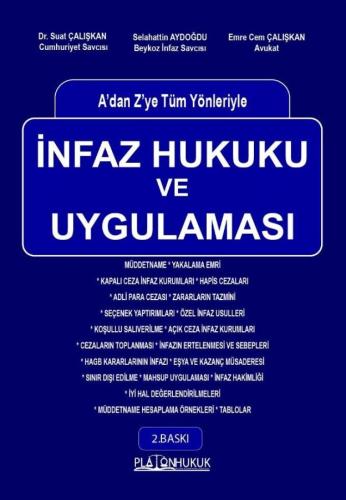 İnfaz Hukuku Ve Uygulaması Suat Çalışkan