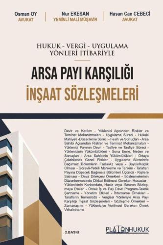 Arsa Payı Karşılığı İnşaat Sözleşmeleri Osman Oy
