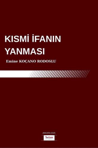 Kısmi İfanın Yanması Emine Koçano Rodoslu