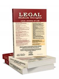 Legal Hukuk Dergisi 2024 Yılı Aboneliği (12 Sayı) Yayın Kurulu