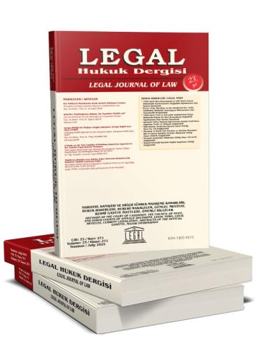 Legal Hukuk Dergisi 2026 Yılı Aboneliği (12 Sayı)