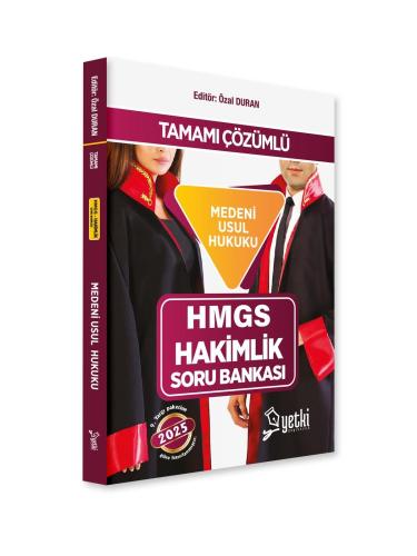 HMGS Medeni Usul Hukuku Hakimlik Soru Bankası Özal Duran