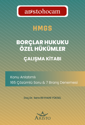 HMGS - Borçlar Hukuku Özel Hükümler Çalışma Kitabı
