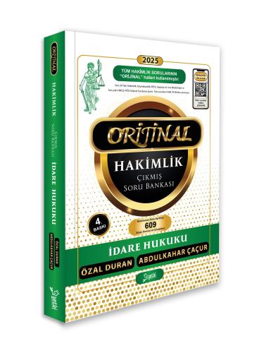 ORİJİNAL İdare Hukuku  Çıkmış Soru Bankası