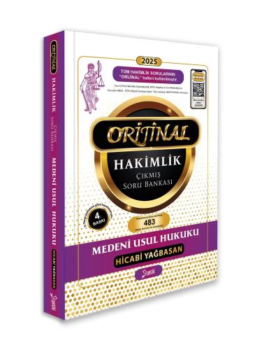 Orijinal Hakimlik  Medeni Usul Hukuku Çıkmış Soru Bankası