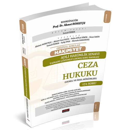HAKİMİYET Ceza Hukuku (Genel Ve Özel Hükümler ) Çıkmış Soru Bankası