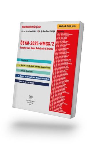 ÖSYM-2025-HMGS/2 Sorularının Konu Anlatımlı Çözümü Sinan Okur