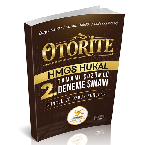 Otorite HMGS HUKAL Tamamı Çözümlü 2. Deneme Sınavı