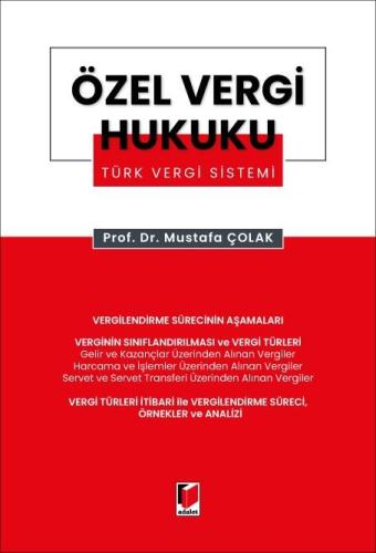 Özel Vergi Hukuku (Türk Vergi Sistemi)