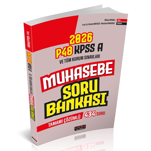 P48 KPSS A Grubu Muhasebe Soru Bankası