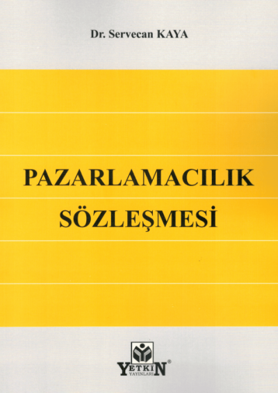 Pazarlamacılık Sözleşmesi