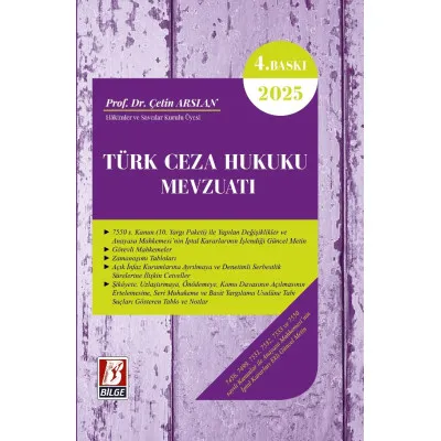 Türk Ceza Hukuku Mevzuatı