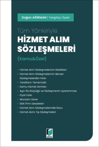 Tüm Yönleriyle Hizmet Alım Sözleşmeleri (Kamu & Özel)
