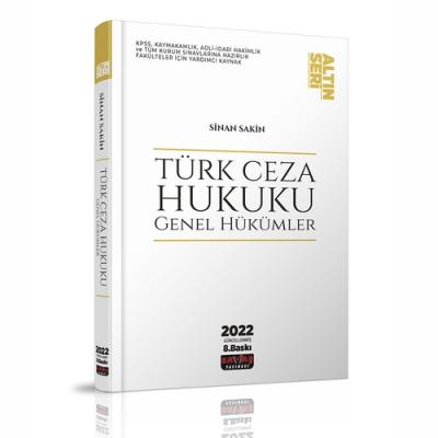 Türk Ceza Hukuku Genel Hükümler