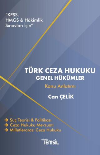 Türk Ceza Hukuku Genel Hükümler Konu Anlatımı