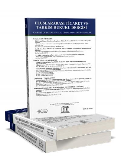 Legal Uluslararası Ticaret ve Tahkim Hukuku Dergisi 2023 Yılı Aboneliği (2 Sayı)