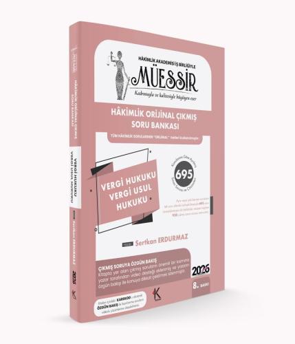 MÜESSİR Vergi Hukuku - Vergi Usul Hukuku  Çıkmış Soru Bankası - 2026